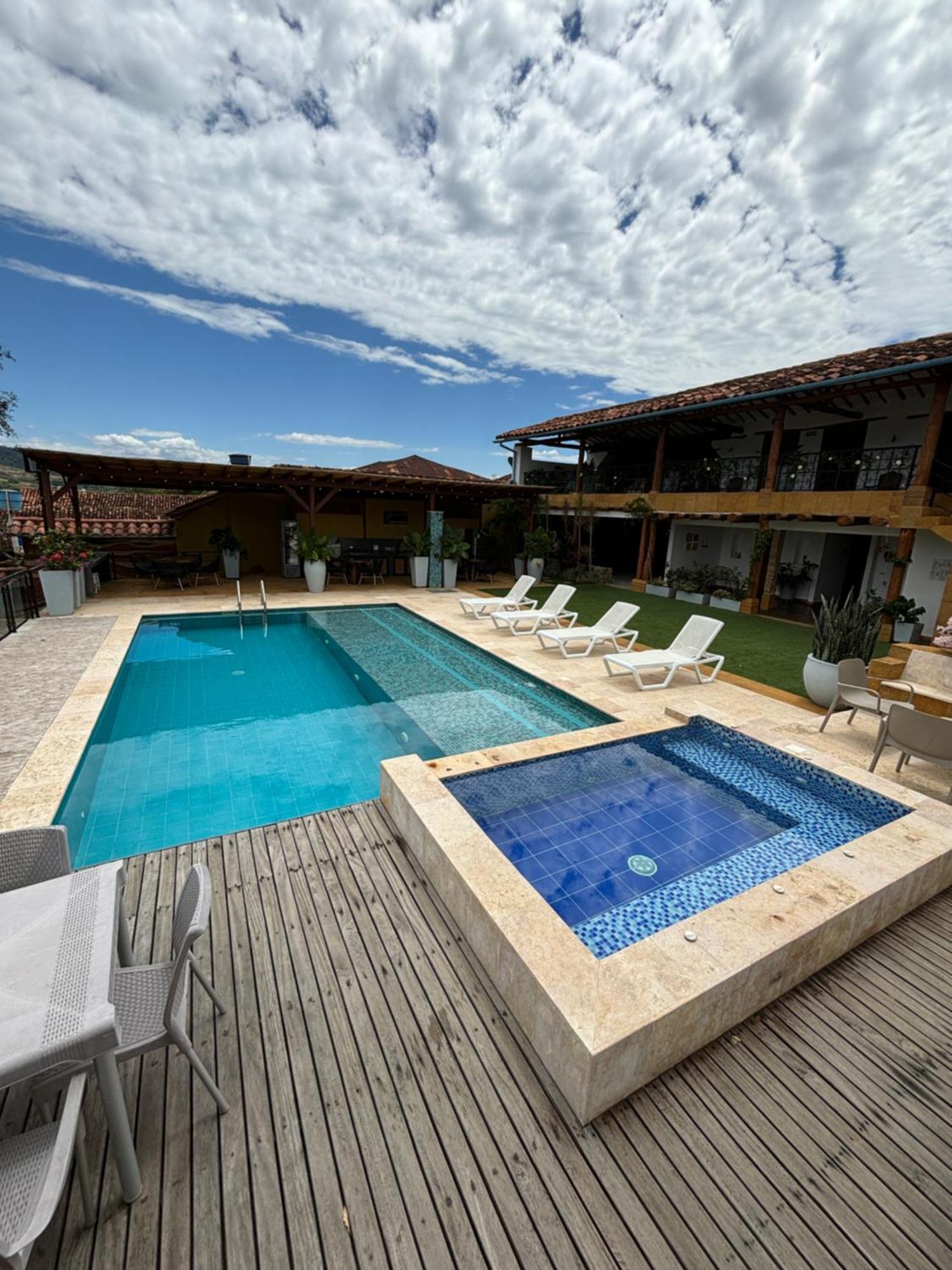 Hotel Santa Sofia Casa Boutique Barichara Esterno foto